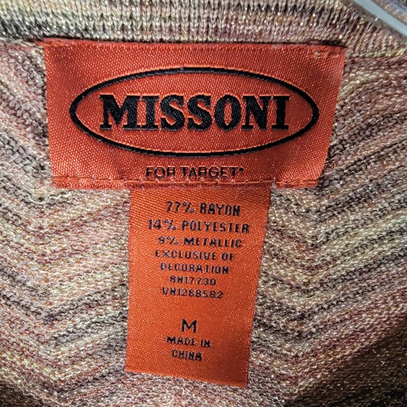 Missoni for Target Zigzag Cardigan - Brown and Cream - Picture 5 of 10